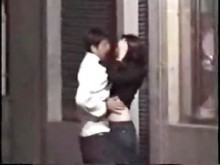 vídeo - sexo en publico