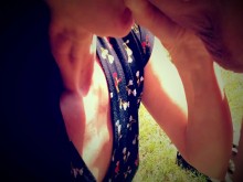 Swingers Pareja Casero Sexo Al Aire Libre