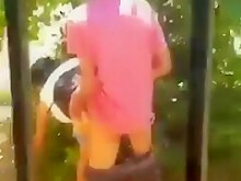 Mzansi adolescentes atrapados follando al aire libre (18+)