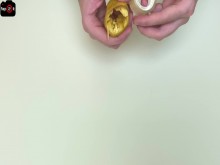 Cómo hacer Fleshlight casero con cáscara de plátano