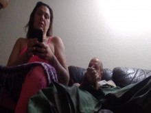 Hotwife Sunshyne usando TexasBWC
