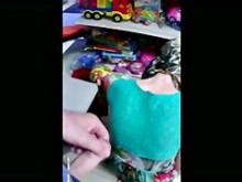 Flash cum en el supermercado 10