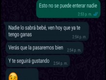 Conversación de WhatsApp con mi padrastro termina en su casa follando????????sexo Amateur ????