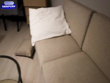 Hijastro se folla maravillosamente a una madrastra tetona en el hotel